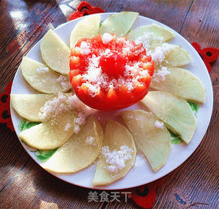 冰山雪莲果的做法步骤:5