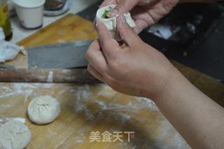 芹菜大肉包子的做法步骤：21