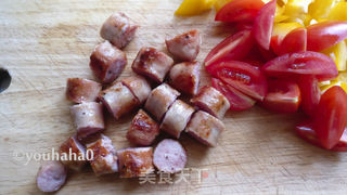 圣诞花环沙拉的做法步骤:6