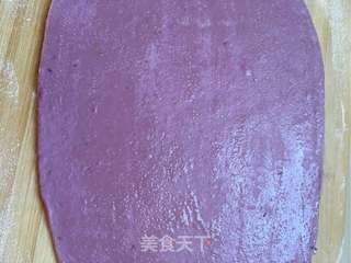 紫薯花卷的做法步骤:5