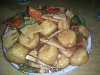 红烧日本豆腐的做法步骤:8