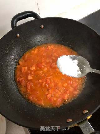 ?西红柿鸡蛋面?的做法步骤:5