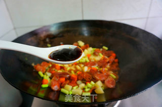 香肠土豆焖饭的做法步骤:13