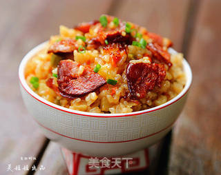 香肠土豆焖饭的做法步骤:21