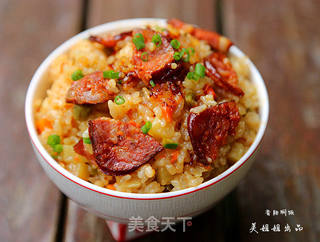 香肠土豆焖饭的做法步骤:22