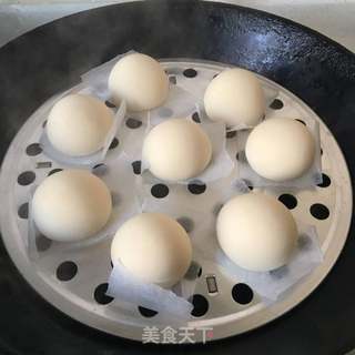 山药馒头的做法步骤:13