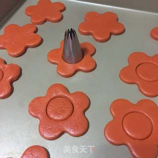 太阳花芝士饼干的做法步骤:10