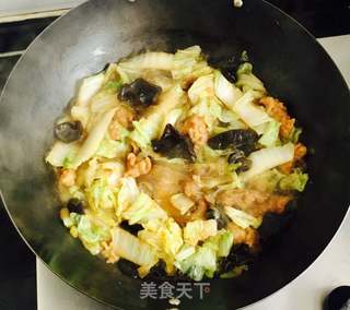 酥肉白菜炖粉条的做法步骤:11