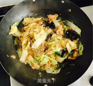 酥肉白菜炖粉条的做法步骤:13