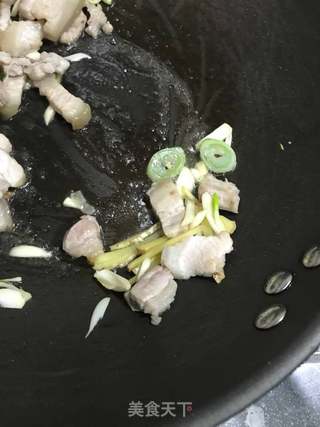 回锅肉片的做法步骤:4