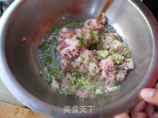 东北酸菜猪肉水饺的做法步骤:4