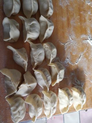 东北酸菜猪肉水饺的做法步骤:21