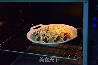 酸菜香肠焗土豆的做法步骤:9