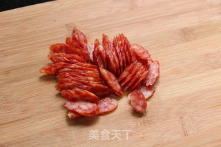 #快手懒人餐#广式腊肠煲仔饭的做法步骤:3