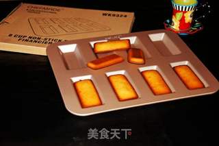 #烤箱美食#小金砖——费南雪的做法步骤:10