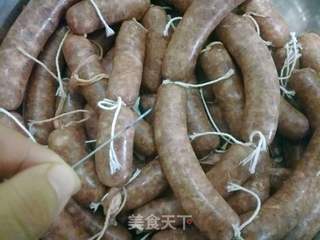 ##御寒美食#台式脆皮肠的做法图解20