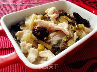 泡菜滑肉片的做法步骤：9