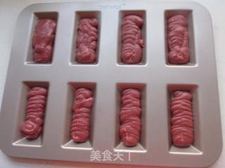 #烤箱美食#红丝绒费南雪的做法步骤:10
