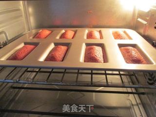 ##烤箱美食#红丝绒费南雪的做法图解12
