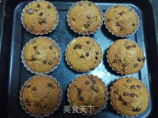 #烤箱美味#香蕉巧克力玛芬的做法步骤:14