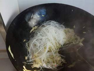 大头菜炒粉丝的做法步骤：10