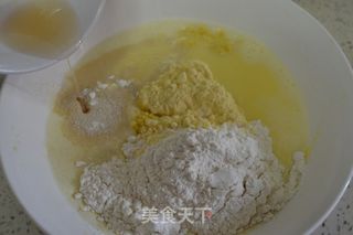 鲜玉米发糕的做法步骤：9