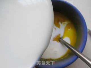 #烤箱美食#橙香蛋挞的做法步骤:3