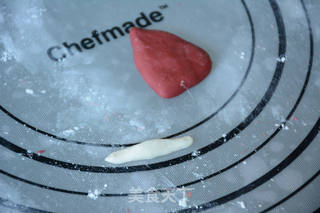 圣诞香肠雪人包的做法步骤:9