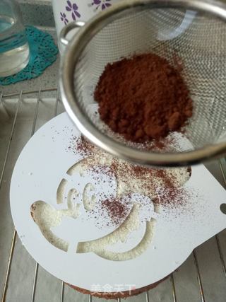 米奇肉桂海绵蛋糕的做法步骤:14