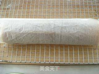 肉松蛋糕卷的做法步骤：6