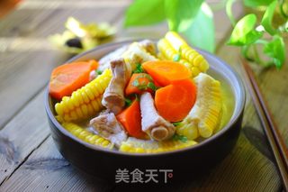 玉米排骨胡萝卜汤的做法步骤：8