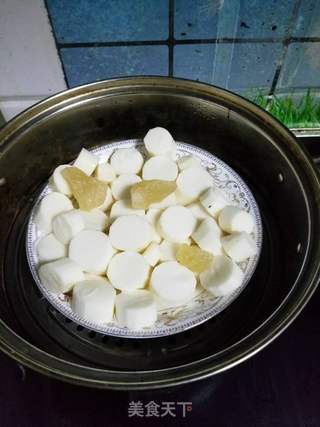 甜品山药的做法步骤：2