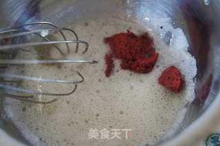 #烤箱美食#红曲酒糟加州葡萄干费南雪的做法步骤:4