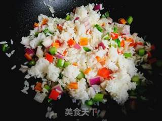 芒果焗米饭的做法步骤:8