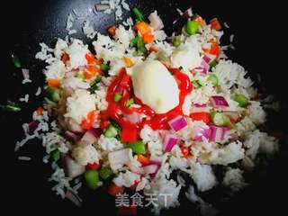 芒果焗米饭的做法步骤:10