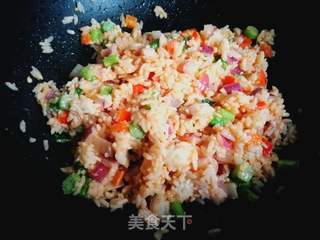 芒果焗米饭的做法步骤:11