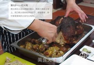 橄榄香风情烤火鸡的做法步骤:9