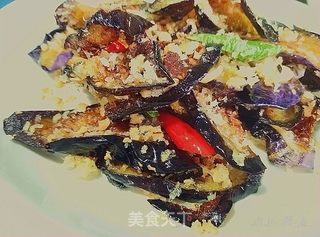 避风塘茄子的做法步骤:12