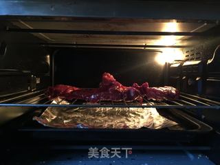 红糟叉烧#烤箱美食#的做法步骤：7