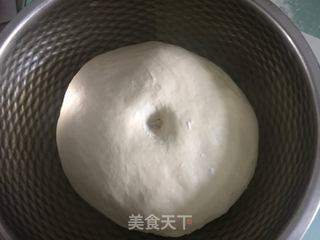 芝士叉烧包#烤箱美食#的做法步骤：10