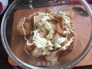 虾仁水果沙拉挞#烤箱美食#的做法步骤：12