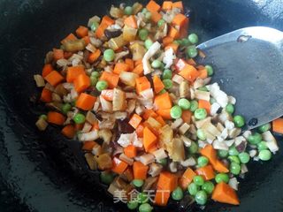 美味炒糯米饭的做法步骤:10