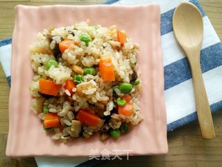 美味炒糯米饭的做法步骤:15