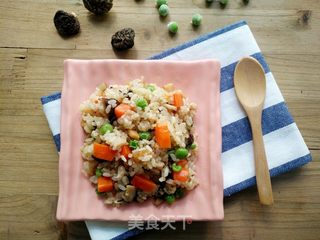 美味炒糯米饭的做法步骤:16