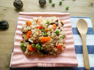 美味炒糯米饭的做法步骤:19