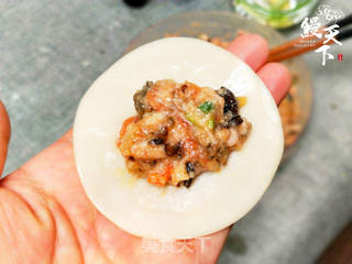 黄金鳗鱼煎饺的做法步骤:8