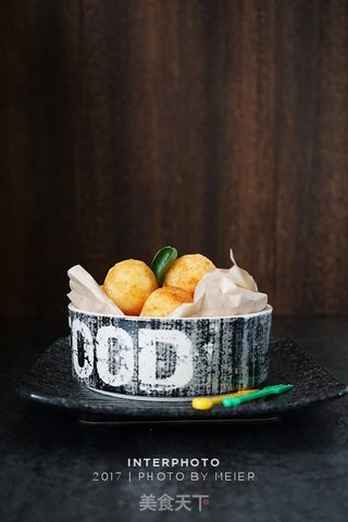 磷虾土豆丸子的做法步骤:9