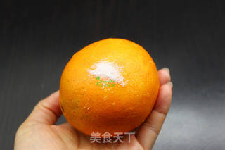 柳橙蒸蛋的做法步骤:2
