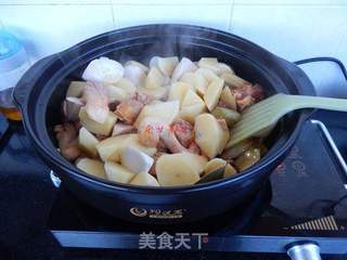 砂锅版地锅鸡的做法步骤:8
