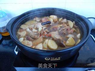 砂锅版地锅鸡的做法步骤:9